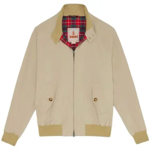 Baracuta G9 Harrington Jacket in Natural for Men