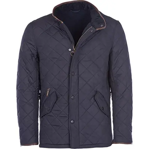 Barbour POWELL Quilted Jacket in Navy for Men