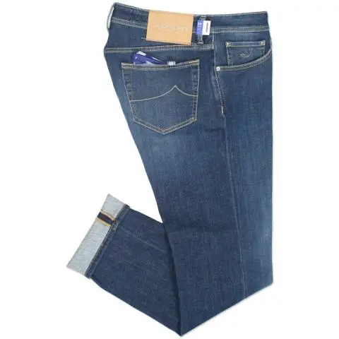 Denim Jacob Cohen Online Shop Jacob Cohen Nick Slim Jeans In Blue
