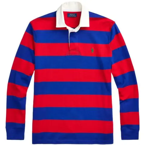 Polo Ralph Lauren Rugby Shirt in Red / Classic Azure for Men