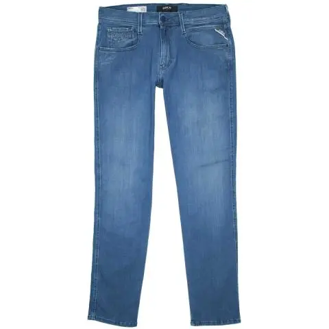 REPLAY slim fit jeans ANBASS Hyperflex dark blue/black