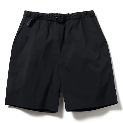 Snow Peak Nylon Tussah 2Way Shorts in Black for Men