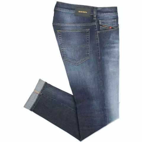 Diesel D-Yennox 009EM Tapered Jeans in Dark Blue for Men