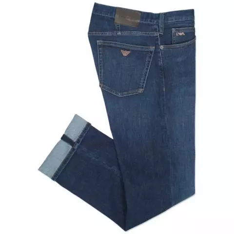 Emporio Armani J21 Regular Comfort Jeans in Blue