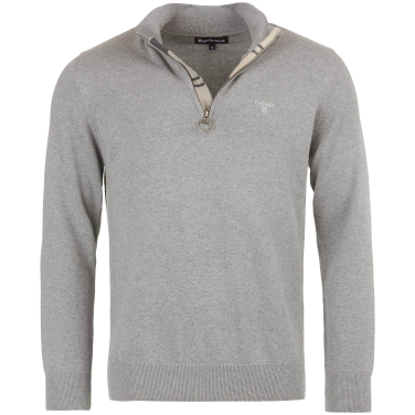 Cotton Half Zip Jumper