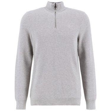 Honeycomb Half Zip Jumper