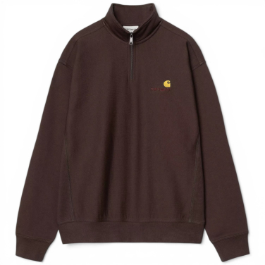 Half Zip American Script Sweatshirt