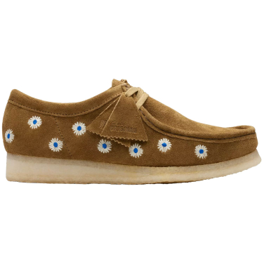 Wallabee Floral Suede Shoes