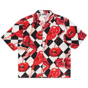 Miki Kim Cherry Short Sleeve Shirt