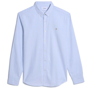 Brewer Slim Striped Oxford Shirt