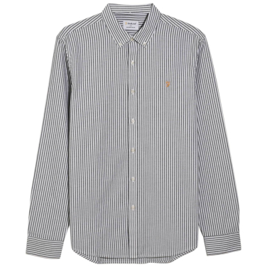 Brewer Slim Striped Oxford Shirt