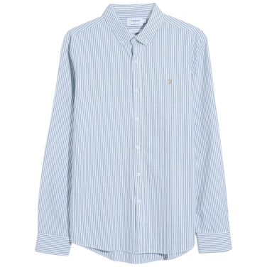 Brewer Slim Striped Oxford Shirt