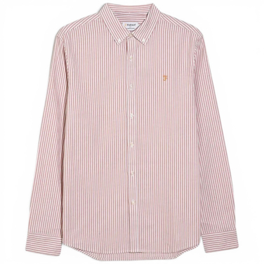 Brewer Slim Striped Oxford Shirt