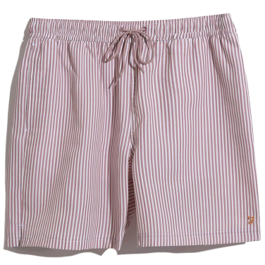 Colbert Seersucker Swim Shorts
