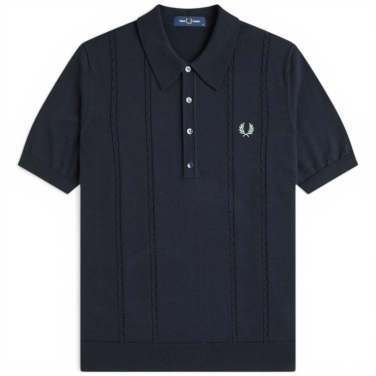 Cable Knitted Shirt