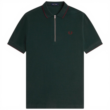 Crepe Pique Polo Shirt