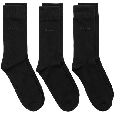 3-Pack Soft Cotton Socks