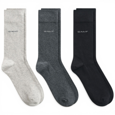 3-Pack Soft Cotton Socks