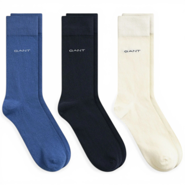 3-Pack Soft Cotton Socks