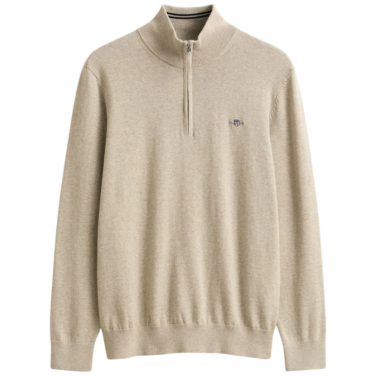 Classic Cotton Half-Zip Sweater