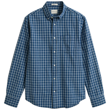 Indigo Checked Shirt