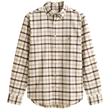 Regular Fit Checked Oxford Shirt
