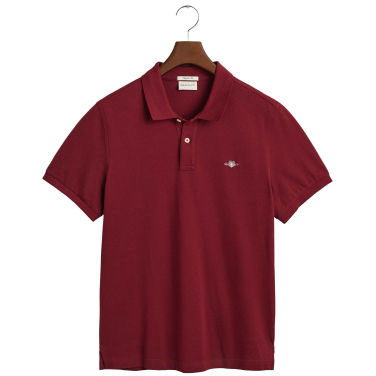 Regular Shield Pique Polo Shirt