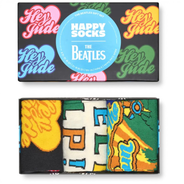 The Beatles 3-Pack Socks Gift Set