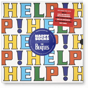 The Beatles 6-Pack Socks Gift Set