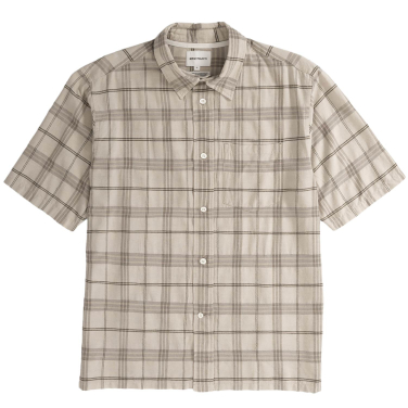 Ivan Relaxed Textured Check Shirt