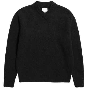 Rasmus Brushed V-Neck Sweater