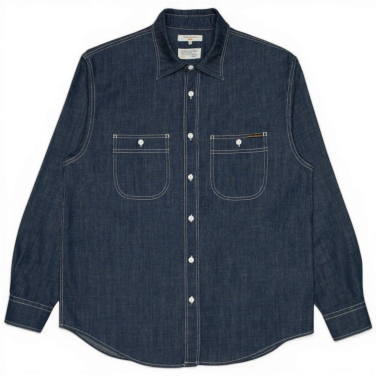 Julian Rinsed Denim Shirt
