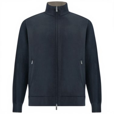 Wool Silk Hybrid Blouson