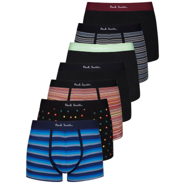 7-Pack Mixed Pattern Boxer Briefs