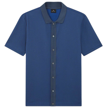 Button Front Polo Shirt