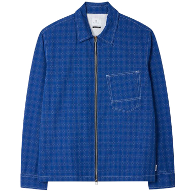 Relaxed Fit Zip Shirt