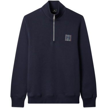 Stitch Stripe Half Zip Sweatshirt