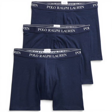 3-Pack Stretch Cotton Boxer Briefs