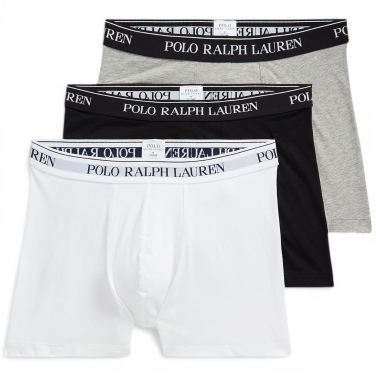 3-Pack Stretch Cotton Boxer Briefs
