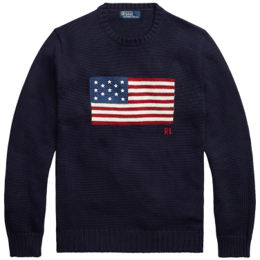 American Flag Sweater