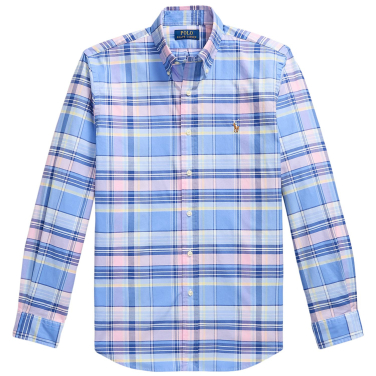 Custom Fit Check Oxford Shirt