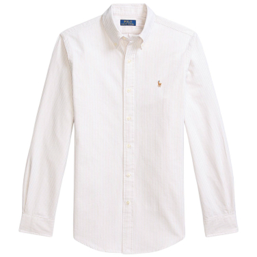 Custom Fit Striped Oxford Shirt