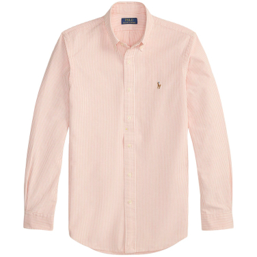Custom Fit Striped Oxford Shirt