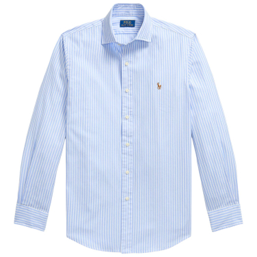 Custom Fit Striped Oxford Shirt