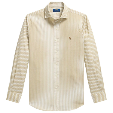 Custom Fit Striped Oxford Shirt