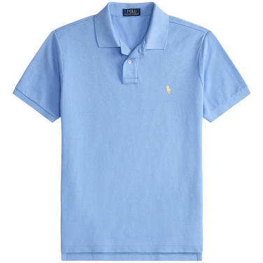 Custom Slim Fit Mesh Polo Shirt
