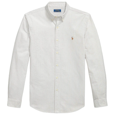Slim Fit Striped Oxford Shirt