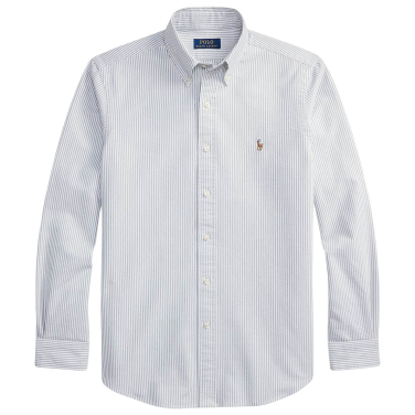 Slim Fit Striped Oxford Shirt