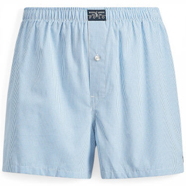 Windowpane Woven Boxer Shorts