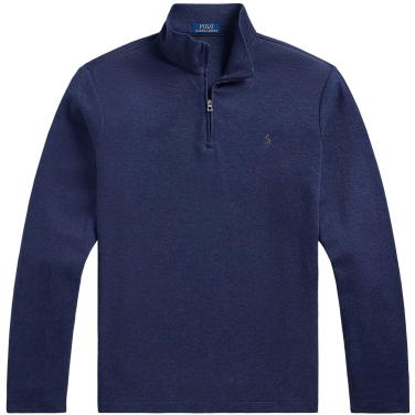 Jacquard Half Zip Pullover
